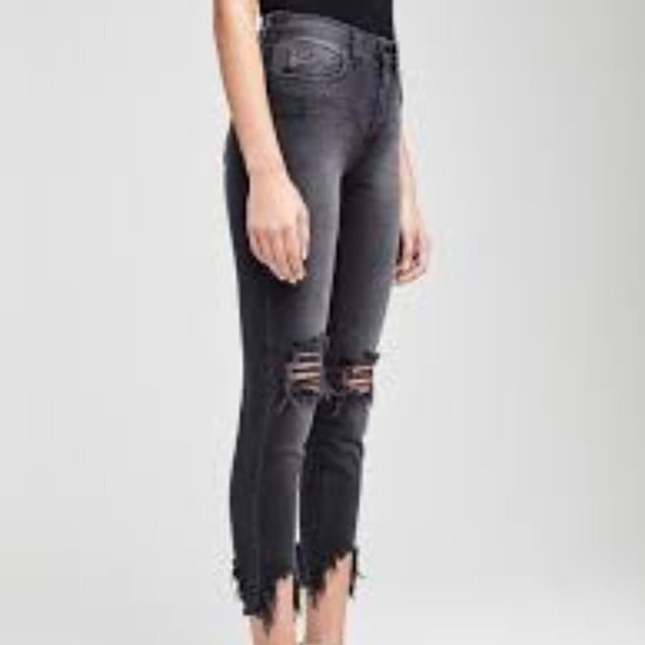 L'AGENCE Denim - L'AGENCE Black High Line High Rise Skinny Jeans Size 2
